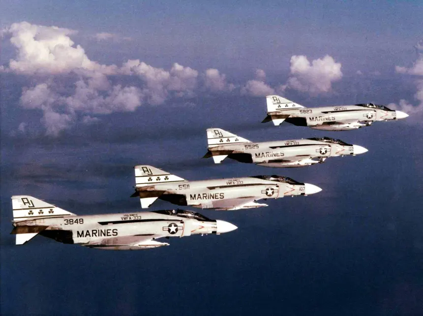 shamrocks f4 j vmfa 333 trip trey uss nimitz aj tail cvw 8